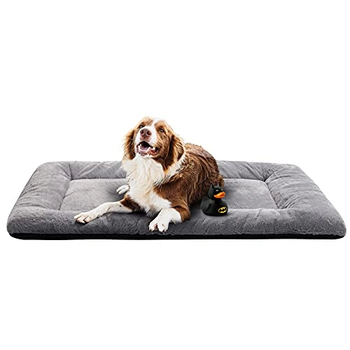 Dog Beds Crate Pad for Extra Large Dogs Fit Metal Crates - Ultra Bed Washable Anti-Slip