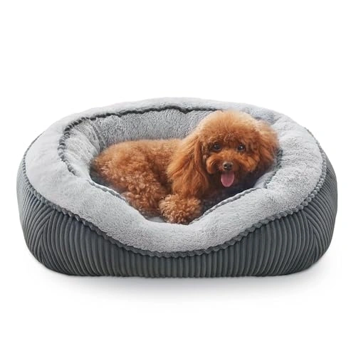 Dog Beds for Small Medium Large Dogs Cats. Washable Pet Bed -