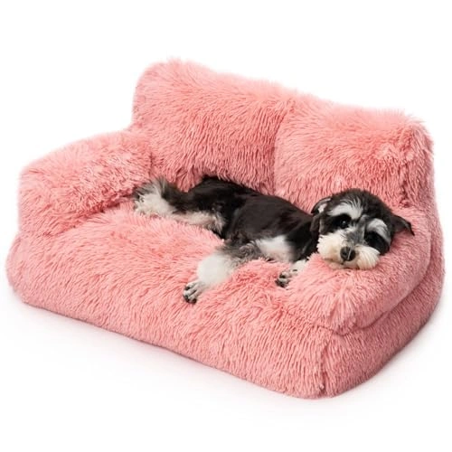 Dog Couch - Cute Cat Couch for Pets, Cat Beds, Small Dog Bed with Removable Washable Cover
