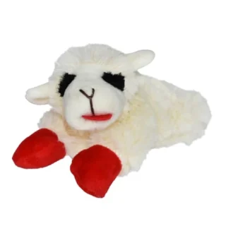 Lamb Chop Dog Plush Toy - Squeaky Toy for All Dogs - Extra Plush - Stuffed Animal Dog Toy