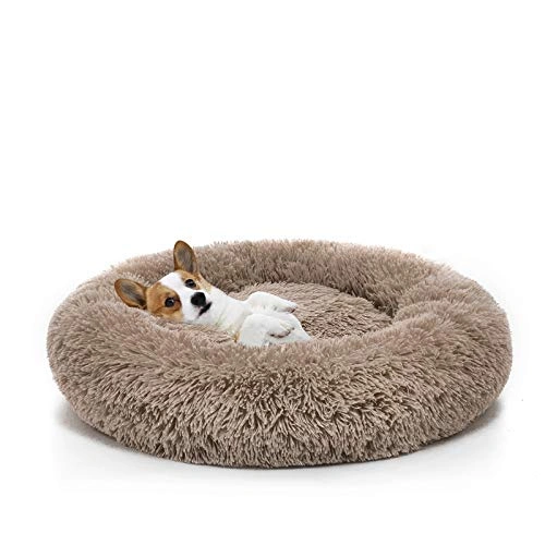 Orthopedic Dog Bed Comfortable Donut Cuddler Round Pet Beds