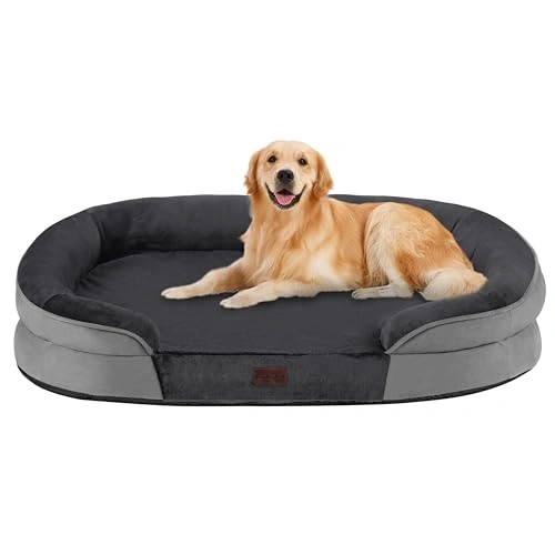 Orthopedic Dog Bed for Large Dogs - Washable